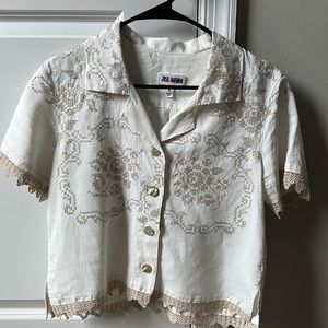 Jess Meany Linen top